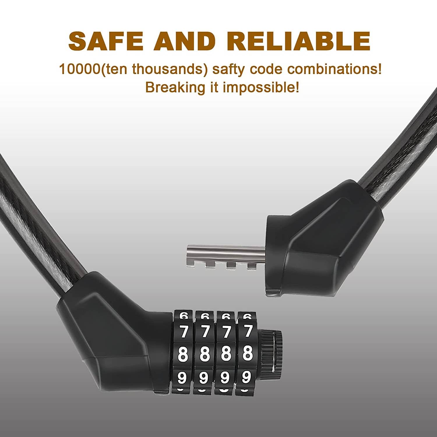 Bike Lock Cable: image 2