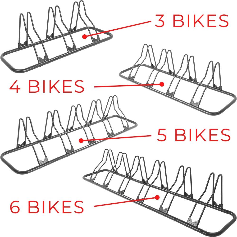 Bike Floor Parking Rack (3 Bike): image 2