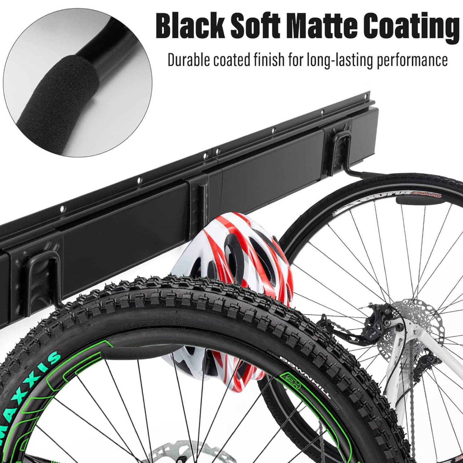 Bike Hooks For Wall (4 Bike): image 5