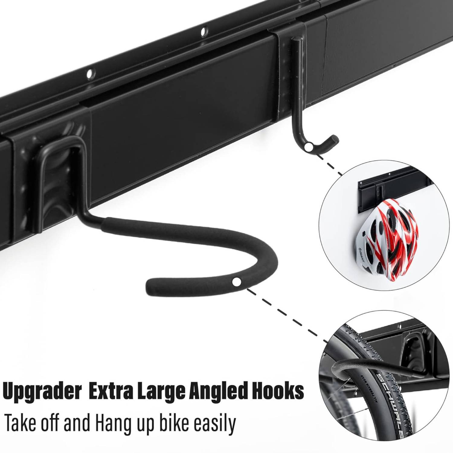Bike Hooks For Wall (4 Bike): image 6