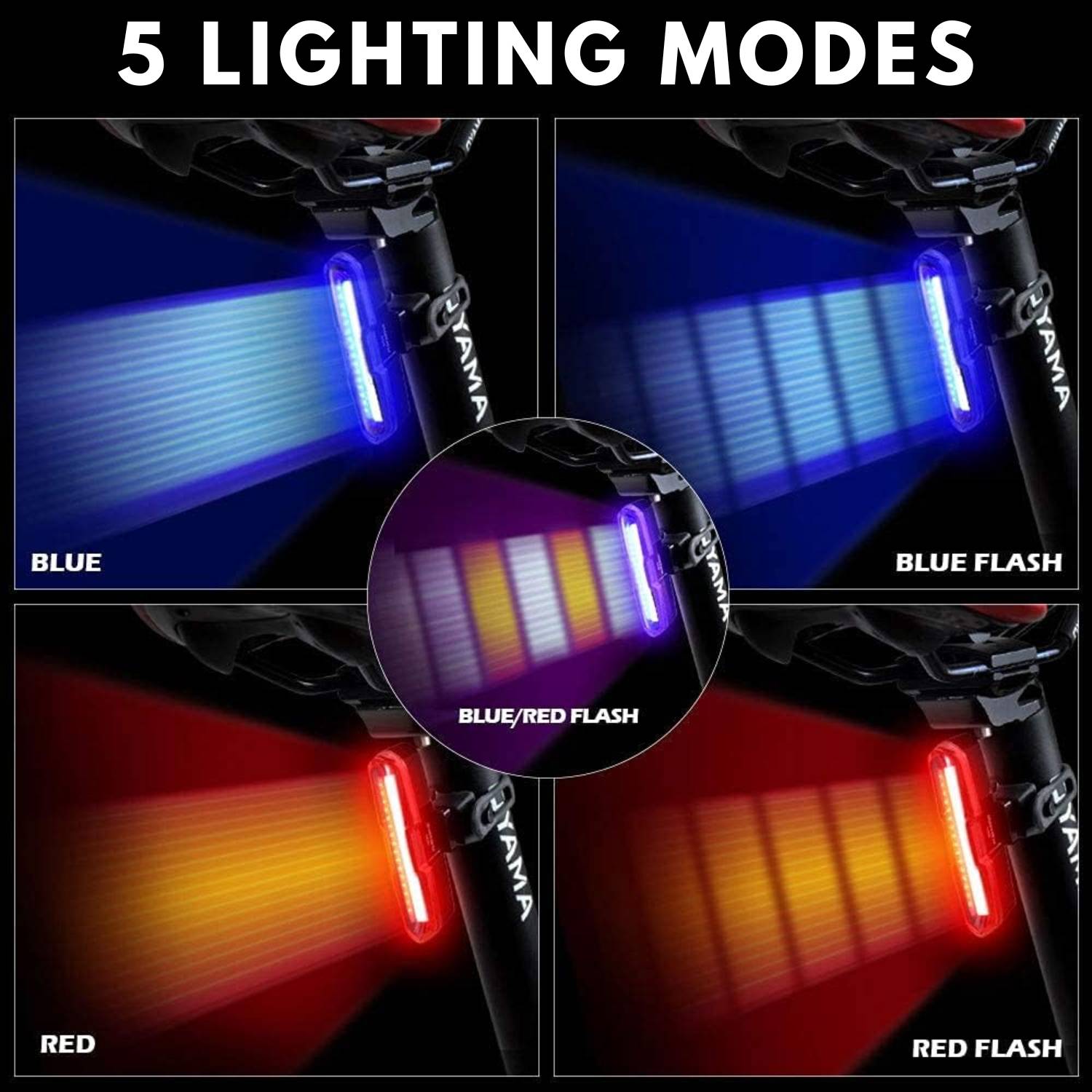 LED Rear Bike Light: image 4