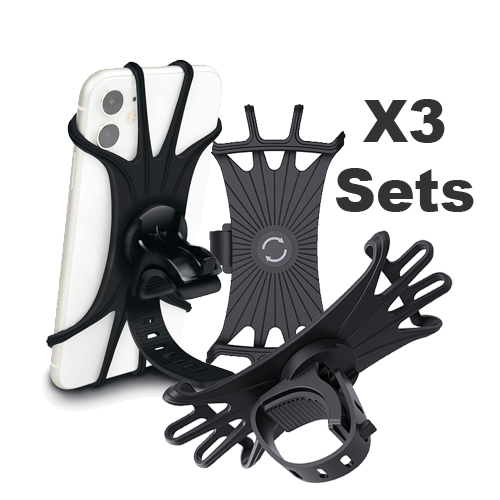 3X Bike Phone Mounts