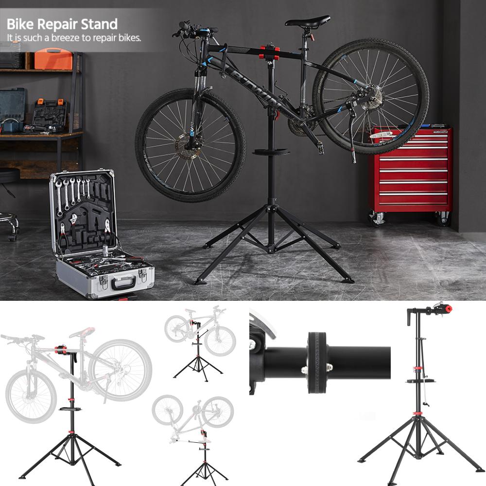 Xy Litol Pro Mechanic Bike Repair Stand Portable Kit Adjustable Height Bicycle Workstand with Tool Tray 
