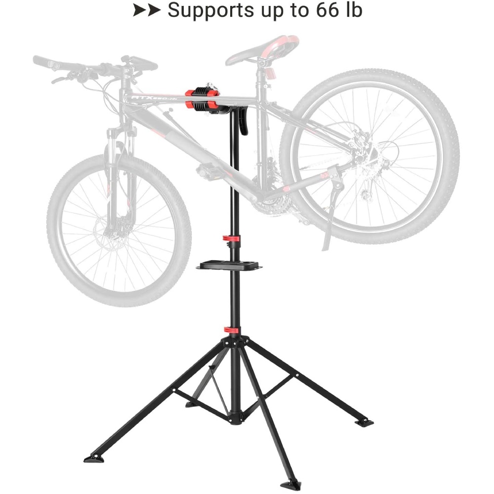 OhhGo Foldable Bicycle Stand Bike Repair Stand Rack Kick Stand for Parking Stand Holder 