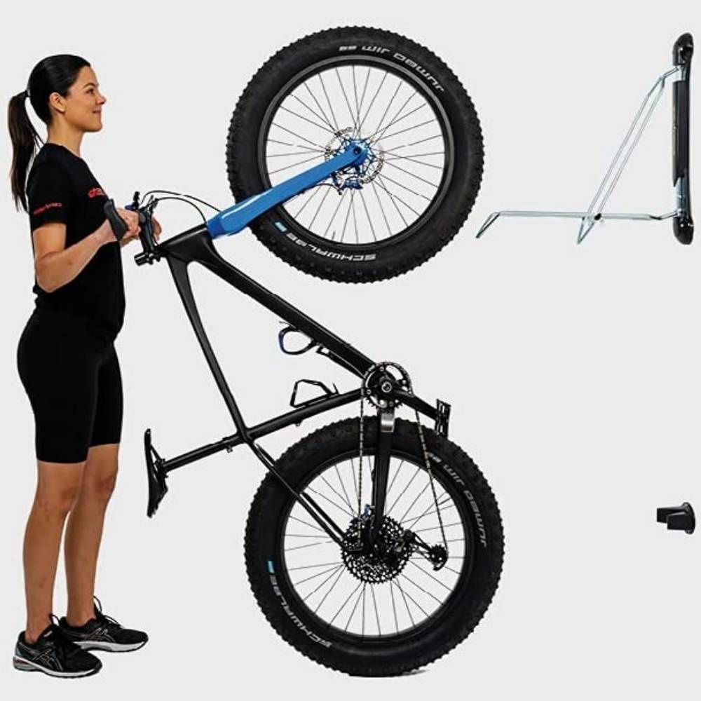 buy wall mounted bike racking for fat tyres